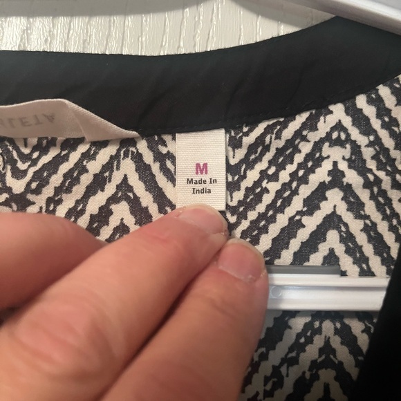 ATHLETA Kimssa Herringbone Tunic Swim Coverup Medium - Picture 5 of 8